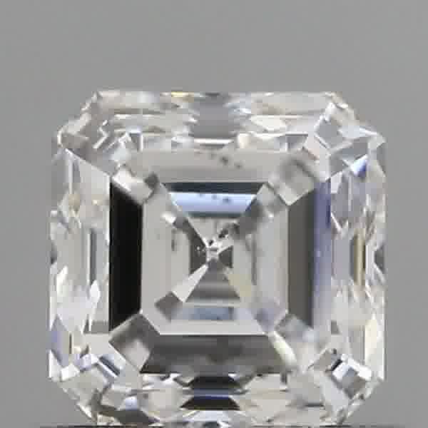 0.9ct Asscher E SI1 Natural Diamond