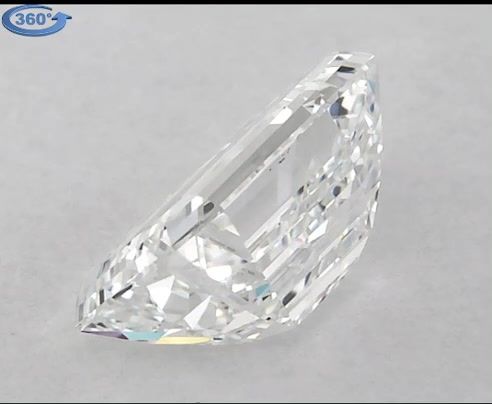 0.94ct Emerald E VS2 Natural Diamond