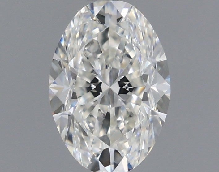 0.6ct Oval H IF Natural Diamond