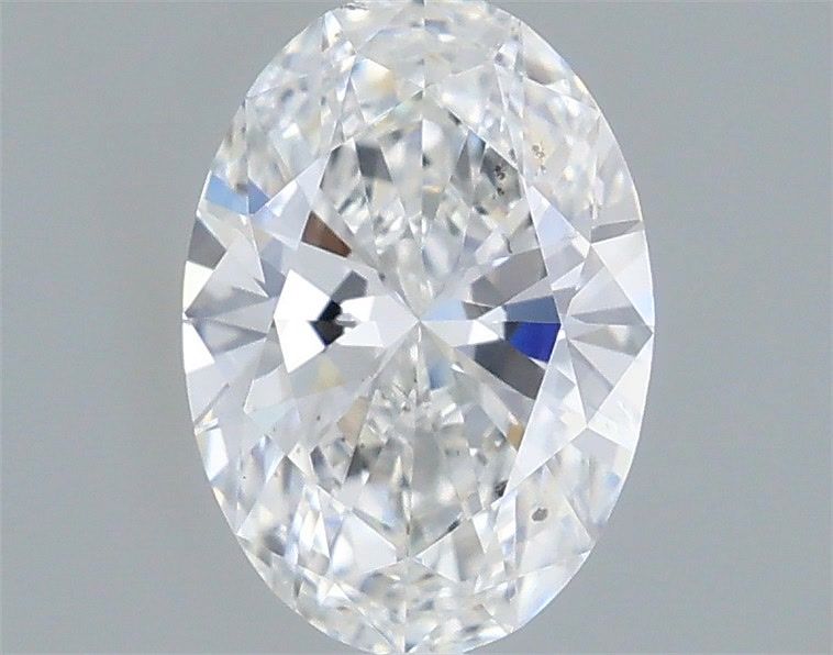 0.7ct Oval F SI1 Natural Diamond