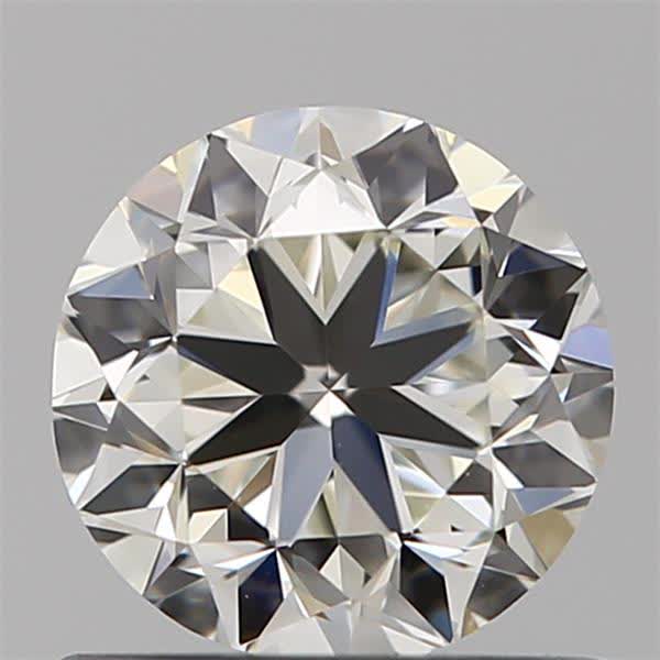 0.7ct Round J IF Natural Diamond