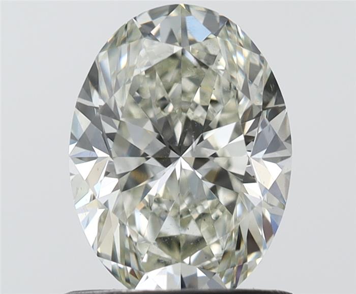 0.9ct Oval J VS2 Natural Diamond