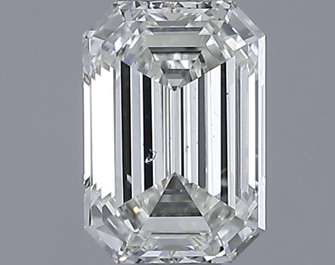 0.91ct Emerald G SI1 Natural Diamond