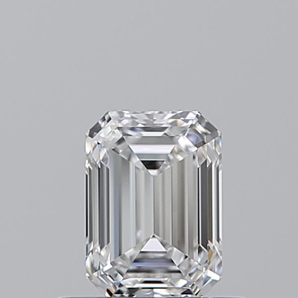 0.7ct Emerald D IF Natural Diamond