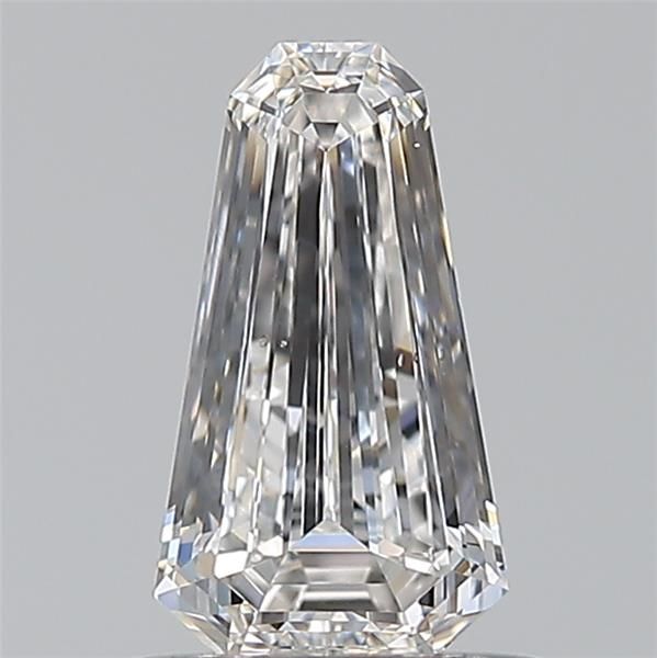 0.55ct Shield F SI1 Natural Diamond