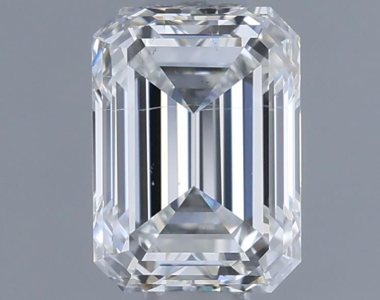0.58ct Emerald F SI1 Natural Diamond