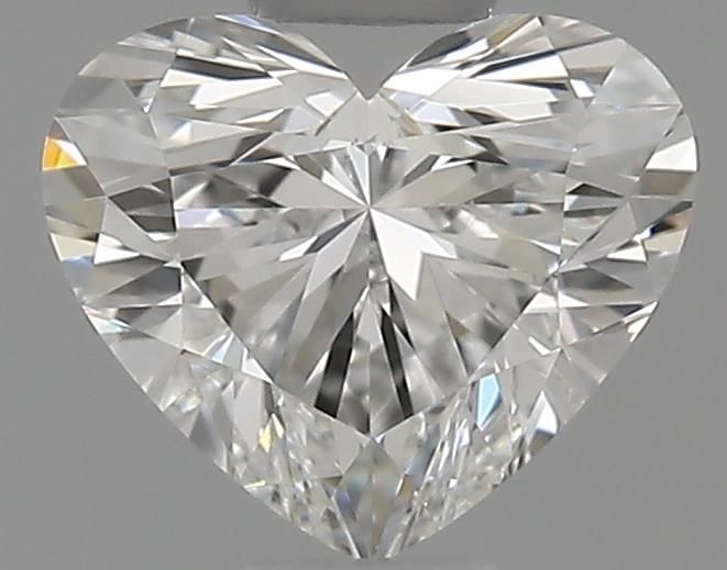 0.53ct Heart F VVS1 Natural Diamond