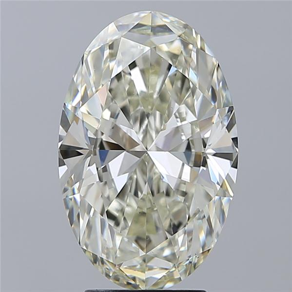 4.01ct Oval J VS1 Natural Diamond