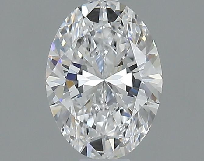0.51ct Oval D VVS1 Natural Diamond