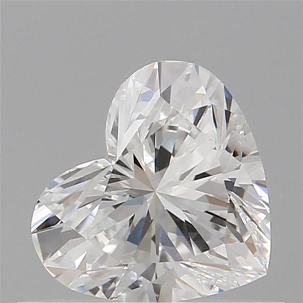 0.5ct Heart D VVS1 Natural Diamond