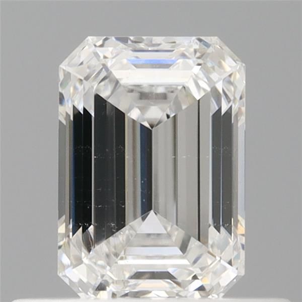 0.58ct Emerald D SI1 Natural Diamond