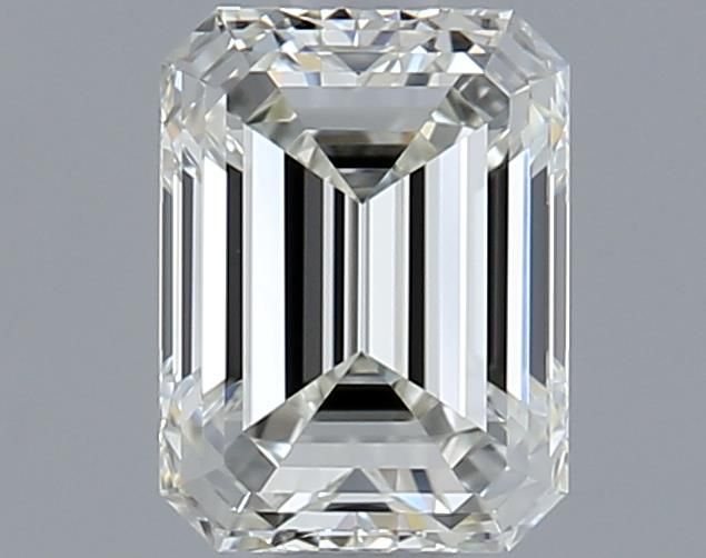 0.9ct Emerald J IF Natural Diamond