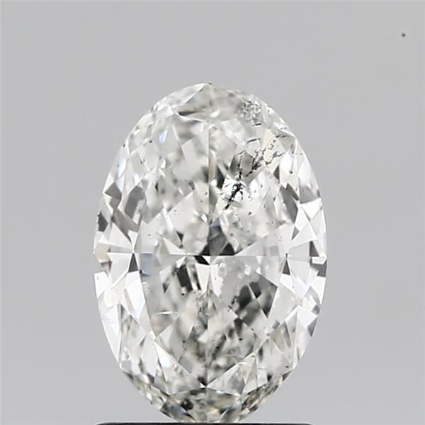 1.01ct Oval H SI2 Natural Diamond