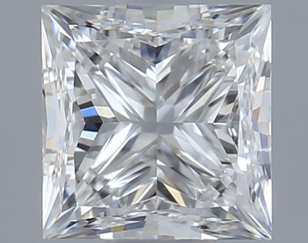 0.7ct Princess F VVS1 Natural Diamond