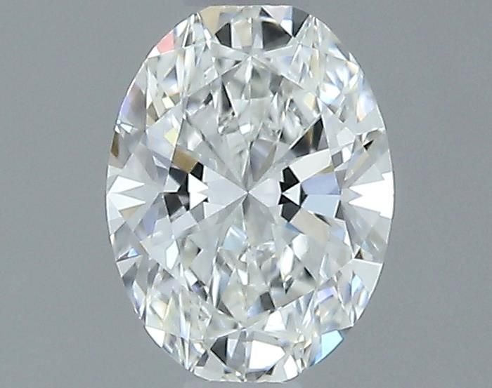 0.51ct Oval F VVS2 Natural Diamond