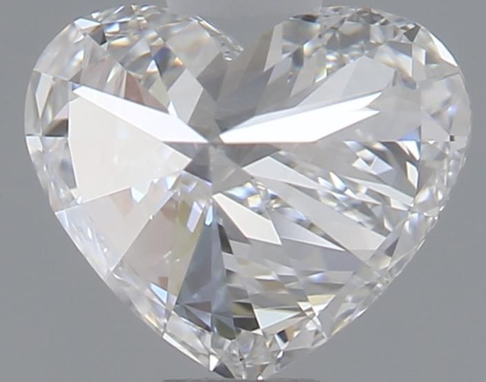 0.52ct Heart F VVS1 Natural Diamond
