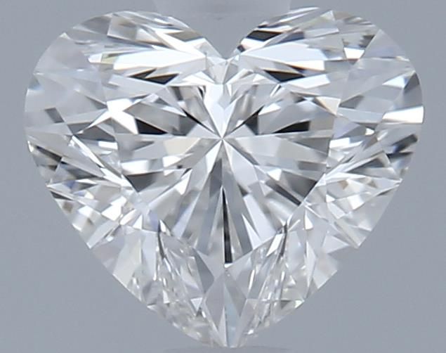 0.54ct Heart F IF Natural Diamond