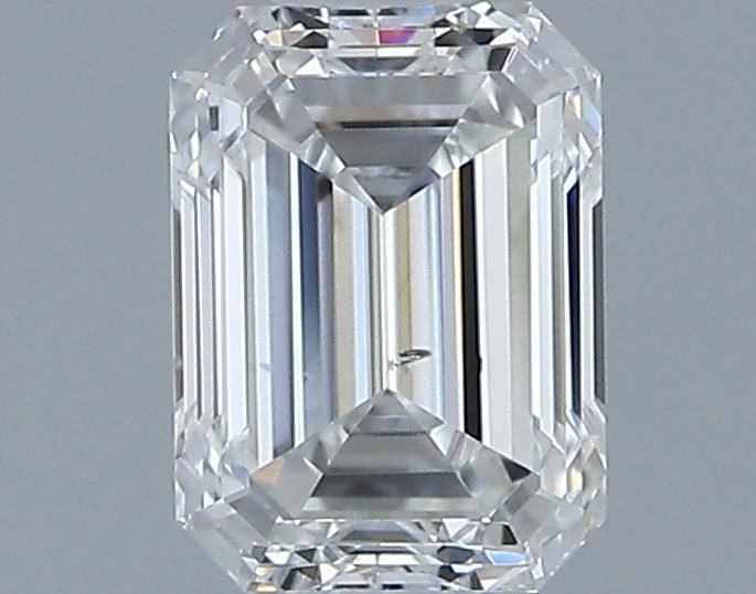 0.62ct Emerald E SI1 Natural Diamond