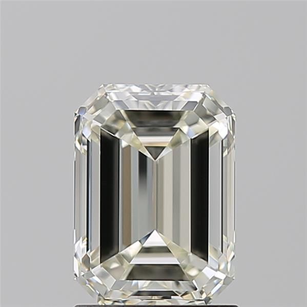 1.7ct Emerald L VVS2 Natural Diamond
