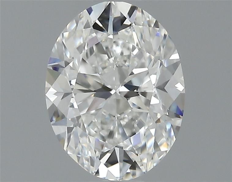 1ct Oval F IF Natural Diamond
