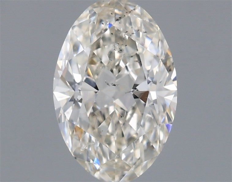 0.82ct Oval J SI2 Natural Diamond