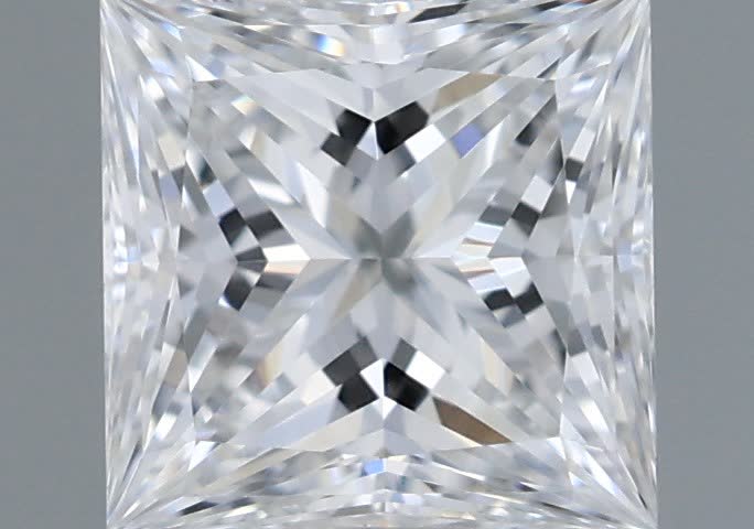 0.7ct Princess D VS1 Natural Diamond