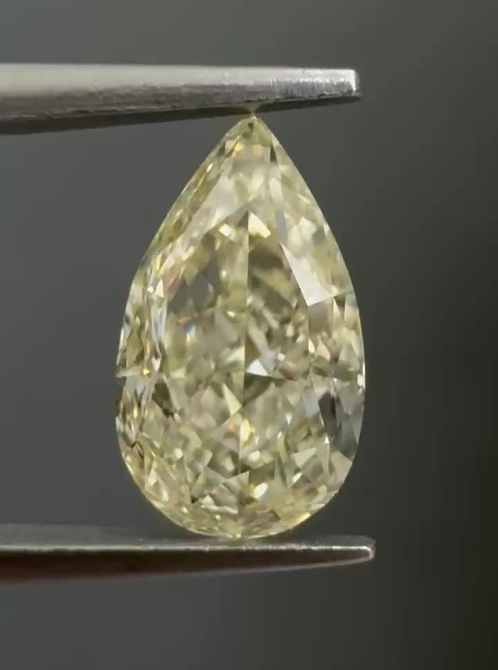 1ct Pear N VS1 Natural Diamond