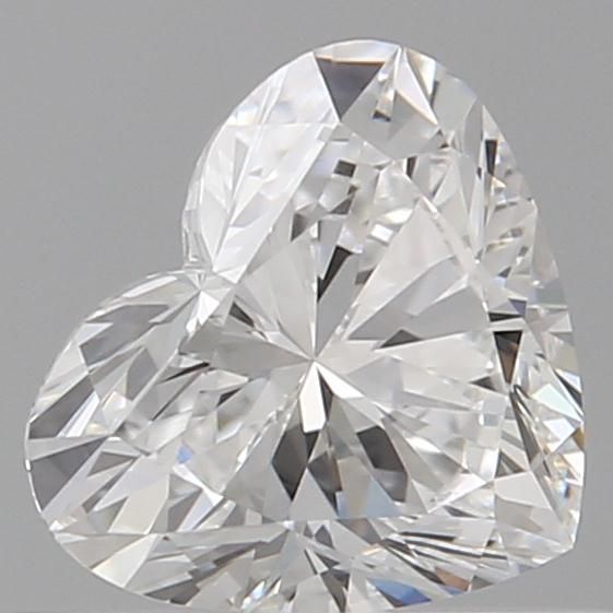 0.56ct Heart D VVS2 Natural Diamond