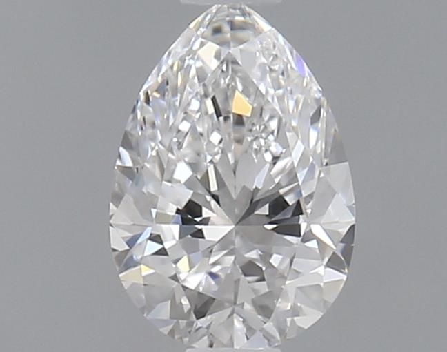 0.6ct Pear D VVS2 Natural Diamond