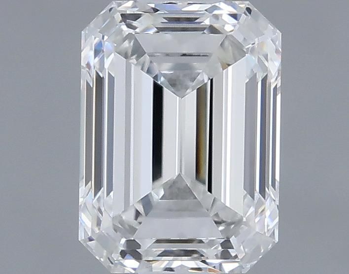 0.5ct Emerald F IF Natural Diamond