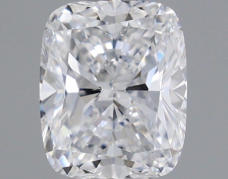 0.76ct Cushion D SI2 Natural Diamond