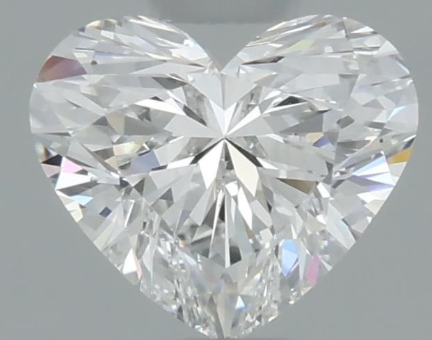 0.52ct Heart F IF Natural Diamond