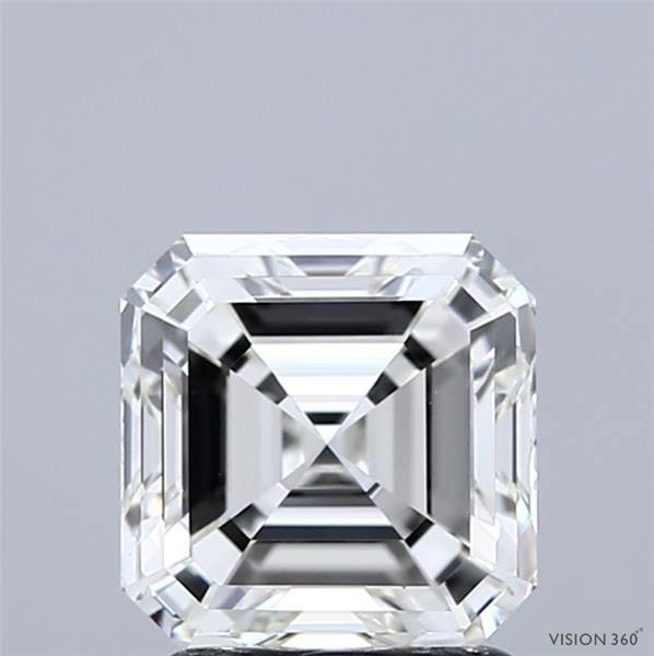 2.01ct Asscher K VVS2 Natural Diamond