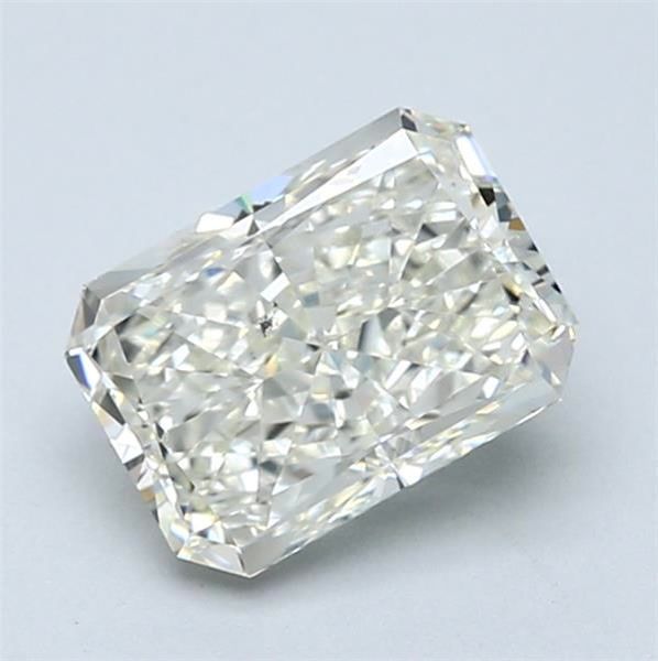 1.7ct Radiant K SI1 Natural Diamond