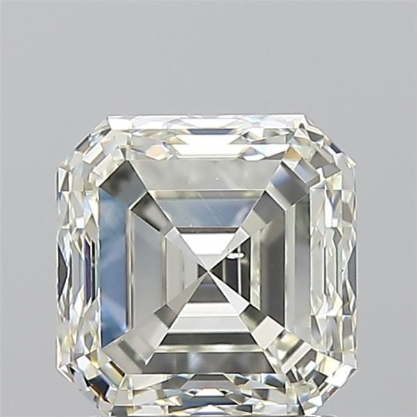 2ct Asscher L SI1 Natural Diamond