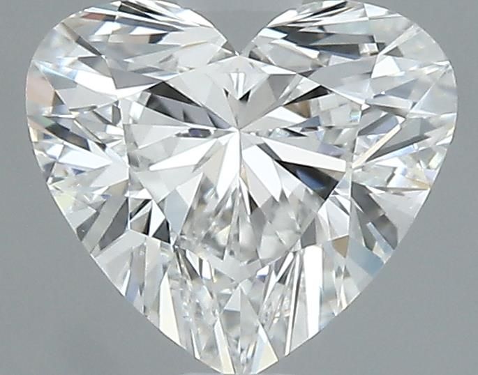 0.9ct Heart F VS2 Natural Diamond