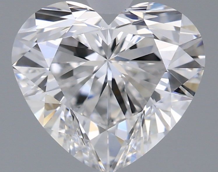 2.05ct Heart E FL Natural Diamond