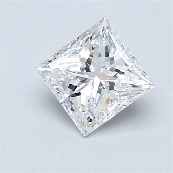 0.83ct Princess D IF Natural Diamond
