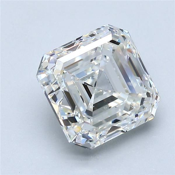 3.01ct Asscher H VS1 Natural Diamond