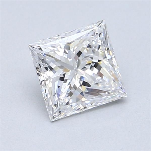 1.02ct Princess D IF Natural Diamond