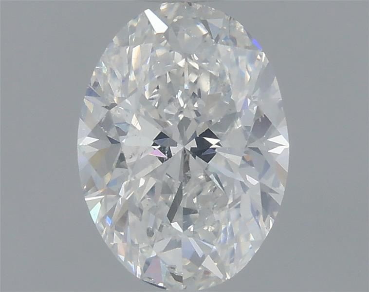 0.7ct Oval F SI2 Natural Diamond