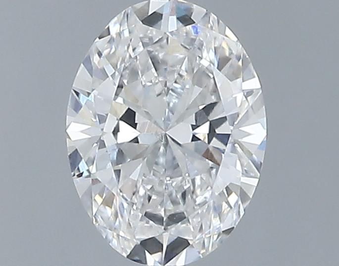 0.7ct Oval F SI1 Natural Diamond