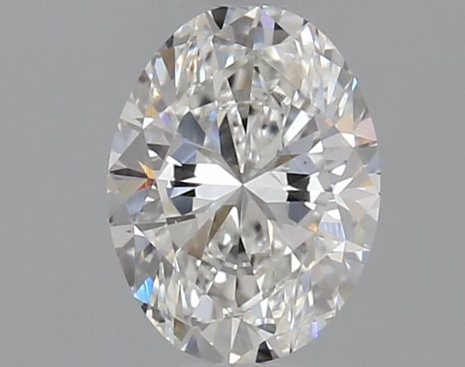 0.7ct Oval F SI1 Natural Diamond