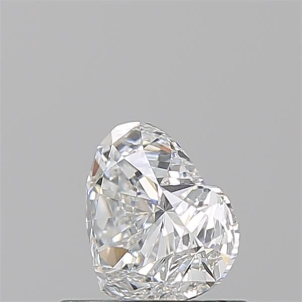 0.73ct Heart F VS1 Natural Diamond