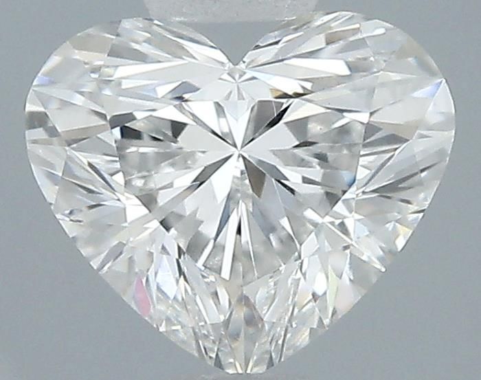 0.57ct Heart F VS1 Natural Diamond