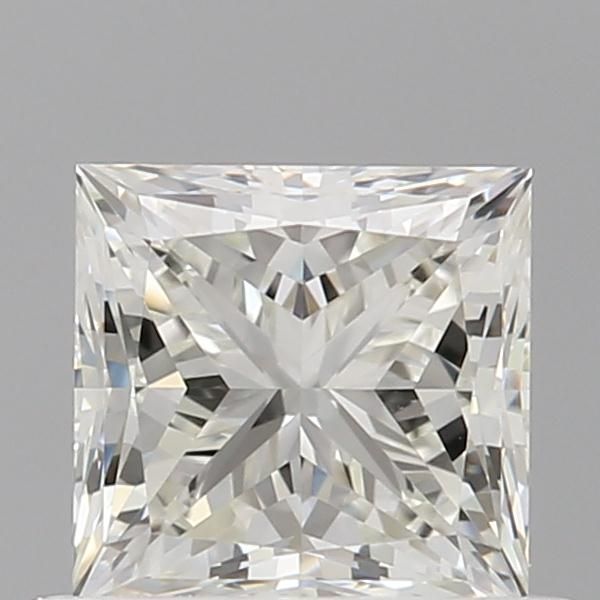0.7ct Princess J VVS1 Natural Diamond
