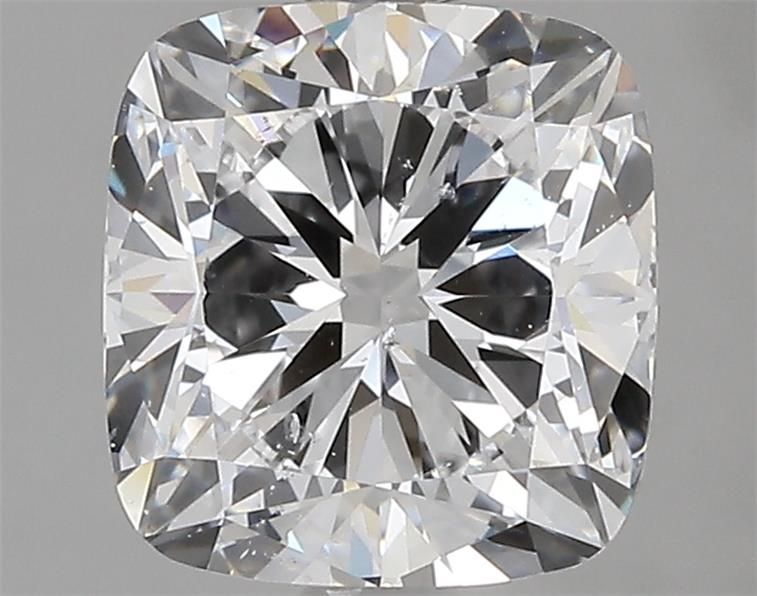 2ct Cushion D SI2 Natural Diamond