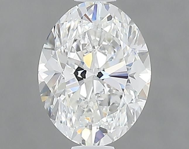 0.9ct Oval F IF Natural Diamond