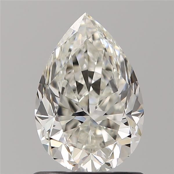 1ct Pear H VS2 Natural Diamond