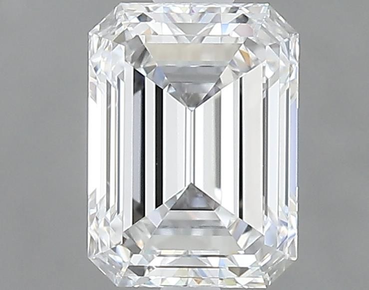 1ct Emerald D VVS1 Natural Diamond